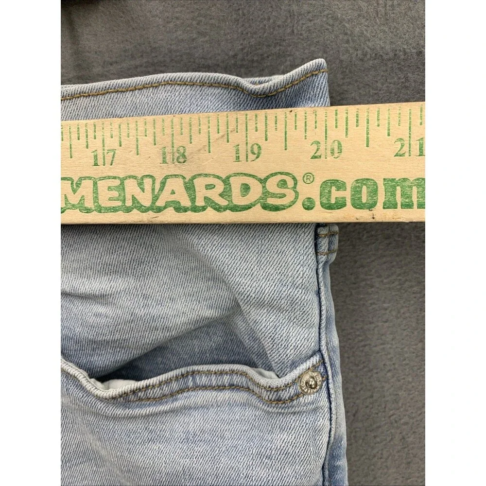 Goodfellow & Co Denim Jeans Slim Men's Size 40X32 Baby Blue Distressed